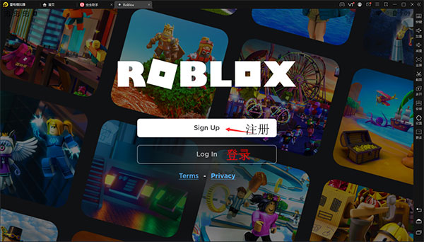 roblox���ʷ���ôע���˺�
